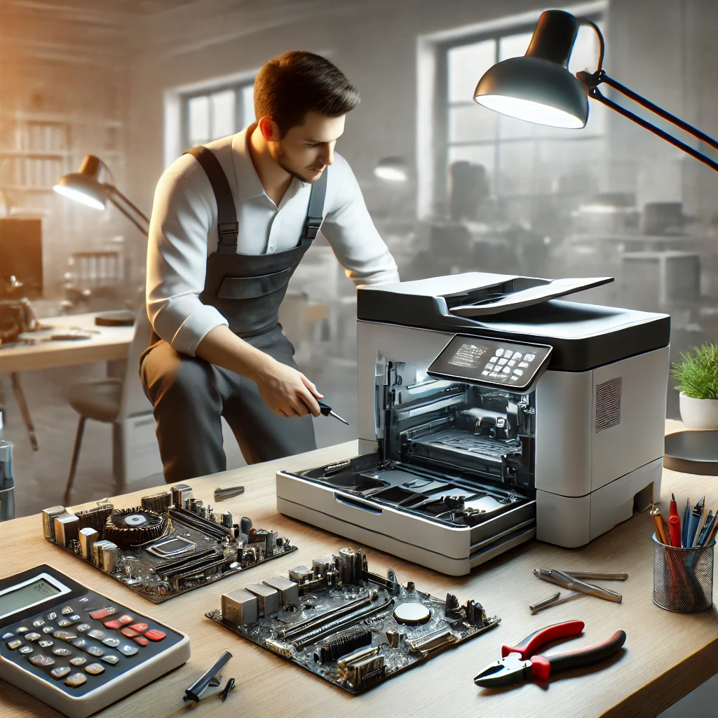 Impresora en reparación